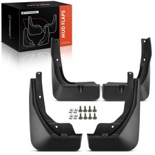 A-Premium Set of 4PCS Mud Flaps Splash Guards Mudguards Mudflaps with Hardware K