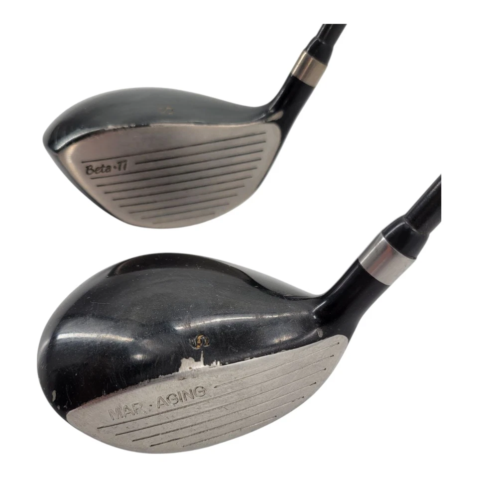 Stiletto II Beta Ti Driver 9° Trinity 3 Madera 16° Club de Golf Varillas de Grafito Derecha Foto 2 de 4