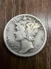 1940-S Mercury Dime - Actual Silver Coin Shown Very Fine Same Day Shipping Free