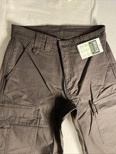 DuluthFlex Men  s Fire Hose Relaxed Fit Lined Cargo Work Pants Brown 32x30