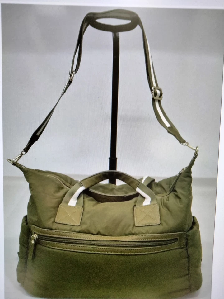 Bolso de Lona Tommy Bahama Everyday Correa Ajustable Extraíble Verde Oliva Foto 2 de 4