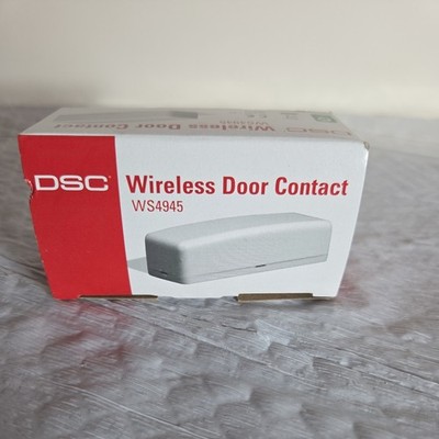 DSC WS4945 Wireless Door Sensor Indoor White New Old Stock