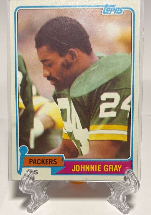 1981 Topps #465 Johnnie Gray Excellent