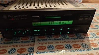 VW Deluxe Audio Radio Ähnlich Gamma 3 AUX Klinke Volkswagen Selten Rar Golf 2