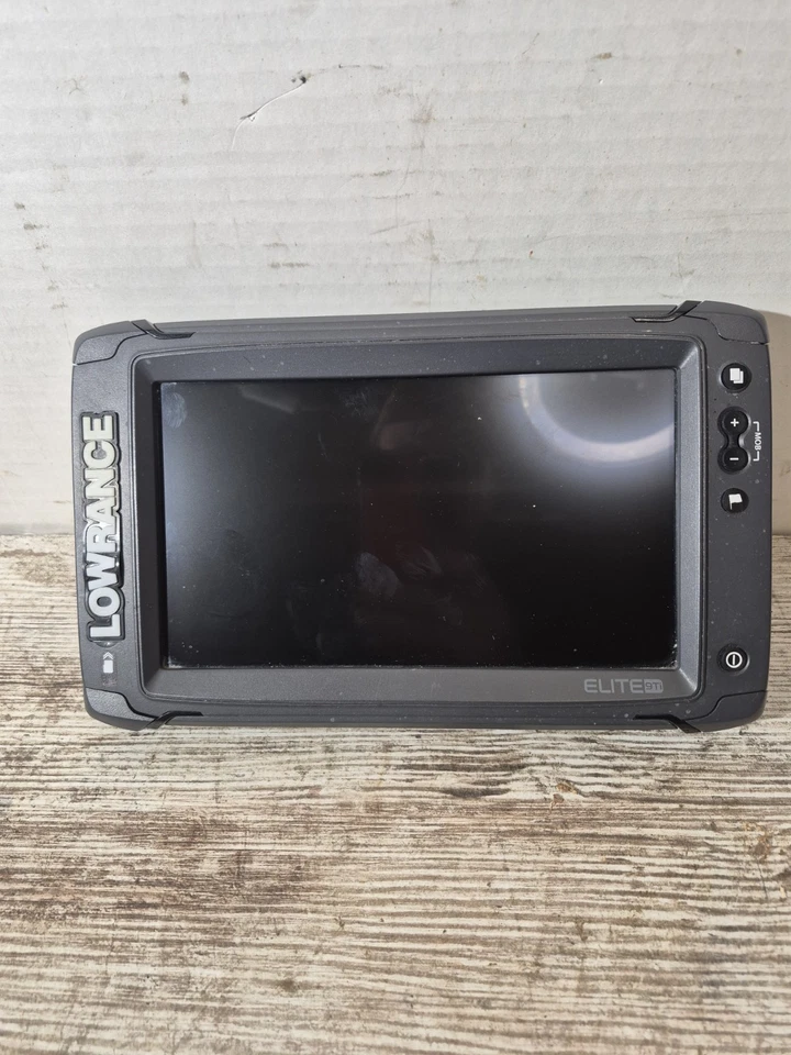 Lowrance Elite-9 Ti GPS Chartplotter Sonar Fish Finder Display W/ Transducer - Image 4 of 4