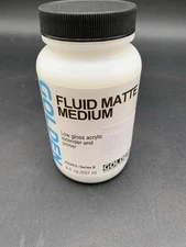 GOLDEN MATTE MEDIUM TRANSLUCENT LOW GLOSS ACRYLIC EXTENDER  8fl. oz.