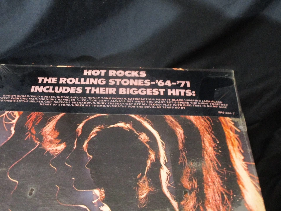 Rolling Stones Hot Rocks 1964-71 Sealed Vinyl LP USA 1971 Orig Obi Hype Sticker - Image 3 of 4