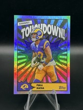 2026 Topps Flagship Puka Nacua Touchdown CASE HIT SSP #TD-31