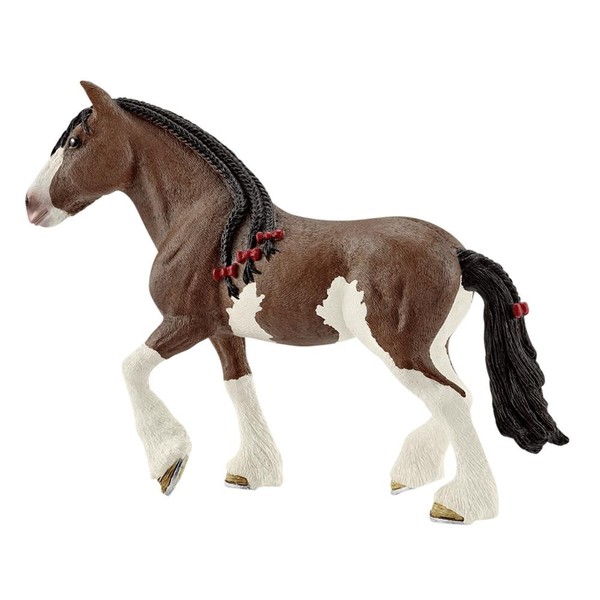 Schleich 13809 - Spielzeugfigur - Clydesdale Stute Spielfigur Pferd Bauernhof-image