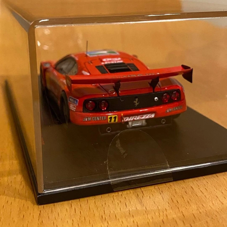 Modellino auto EBBRO 1/43 Jim Center Ferrari Dunlop SUPER GT300 da... - Immagine 3 di 4