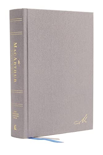 NASB, MacArthur Study Bible, Gray Hardcover, 1995 Text, Comfort Print: Unleashing God's Truth One Verse at a Time (Holy Bible, New American Standard Bible) - Image 3