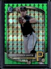 2025 Bowman Draft Konnor Griffin Chrome Green Geometric Refractor #/99 Pirates