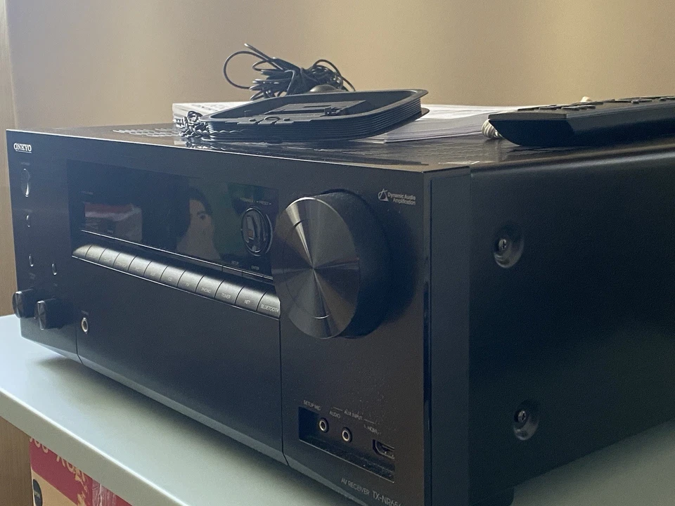 ONKYO TX-NR 656 Network 7.2 WiFi Receiver Dolby Atmos Bluetooth AccuEQ ARC HiRes - Bild 3 von 4