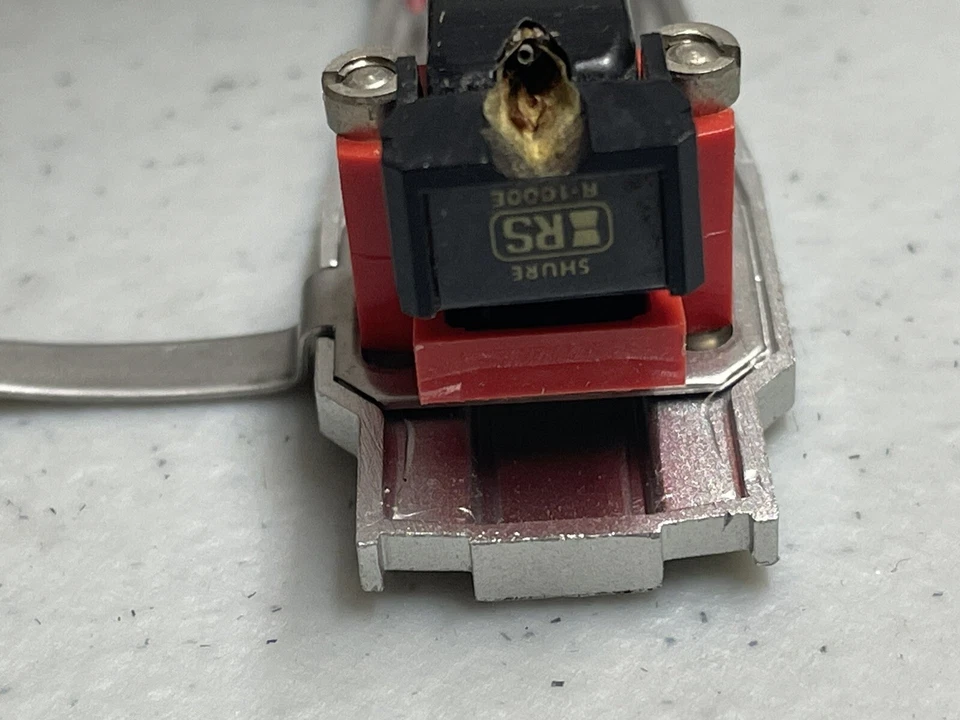 Realistic Radio Shack Used OEM Turntable Head Shell shure R-1000E - Image 3 of 3