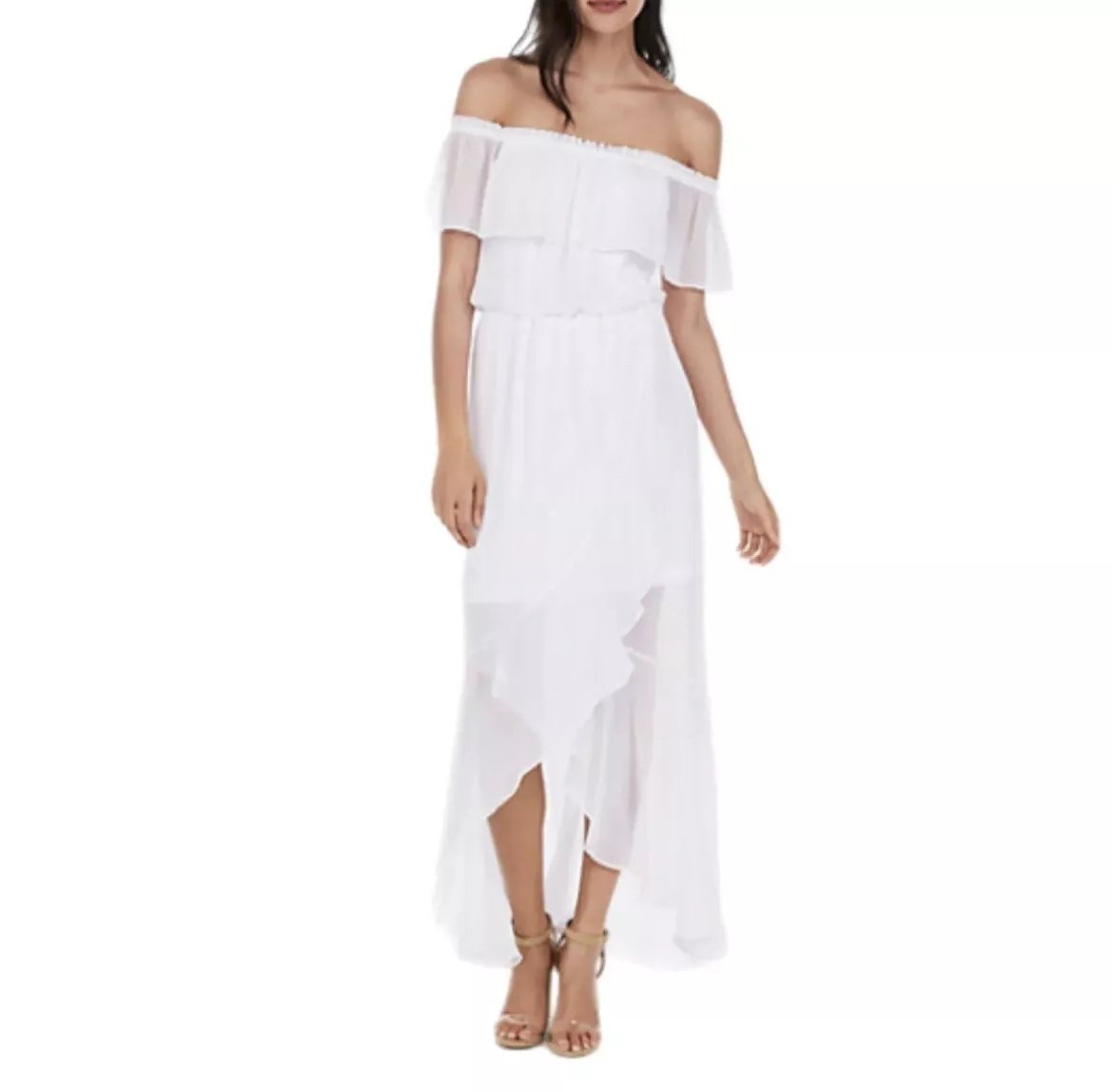 Express off the shoulder dress sale