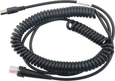 USB Cable for Honeywell 1900G 1200 1300G Barcode Scanner USB Type A 9ft Coiled