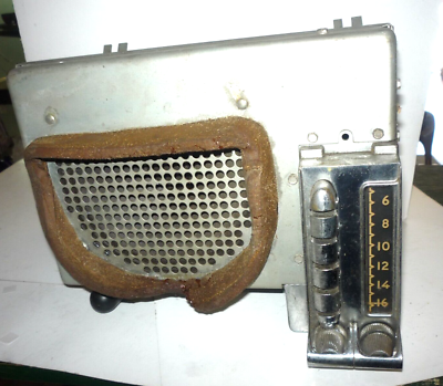 VTG PACKARD AUTOMOBILE CAR RADIO - UNTESTED 393772 PACKARD MOTOR
