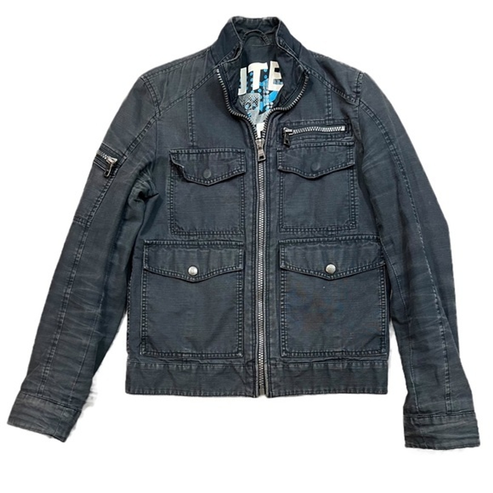 Dark Label Springfield Outer Space Army Jacket 10… - image 1