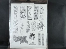 UM rubber stamp sheet, VARIOUS DESIGNS
