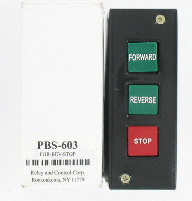 STANDARD DUTY CONTROL STATION  FORWARD - REVERSE - STOP