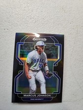 Marcus Johnson Black Prizm 2022 Panini Prizm Draft Picks PDP112 NM Free Shipping