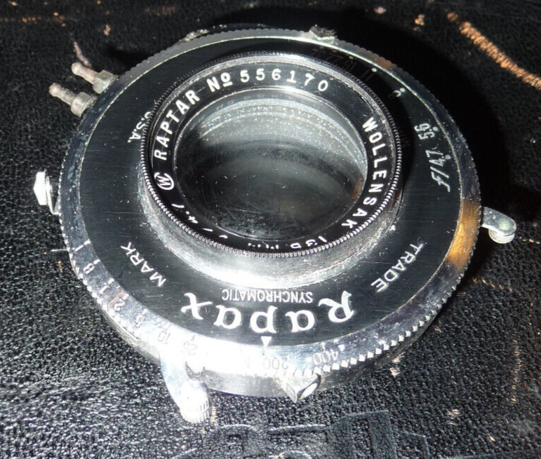 超希少品」Rapax Synchromatic 135mm f4.7 USA