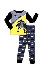 Boys DC Comics Batman Pajamas PJ  s Sleepwear 2 Piece Set Size 4t NWT