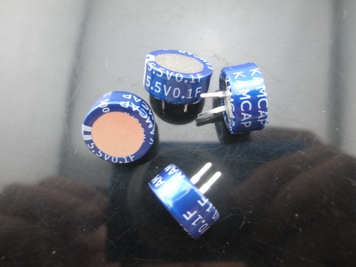 6 Stück 5,5 V 0,1 F Kamcap Coin-C Elektrischer Doppelschicht Farad Super Kondensator - Bild 2 von 3