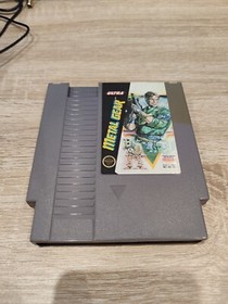 NES METAL GEAR NTSC USA JUST THE CART 100% ORIGINAL