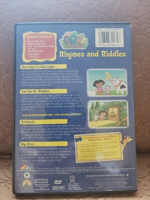 Dora the Explorer - Rhymes and Riddles - DVD 97368790643| eBay