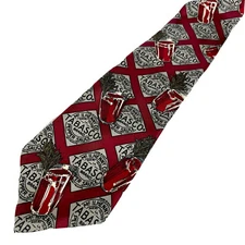 Tabasco Hot Sauce Mens Neck Tie 100% Silk