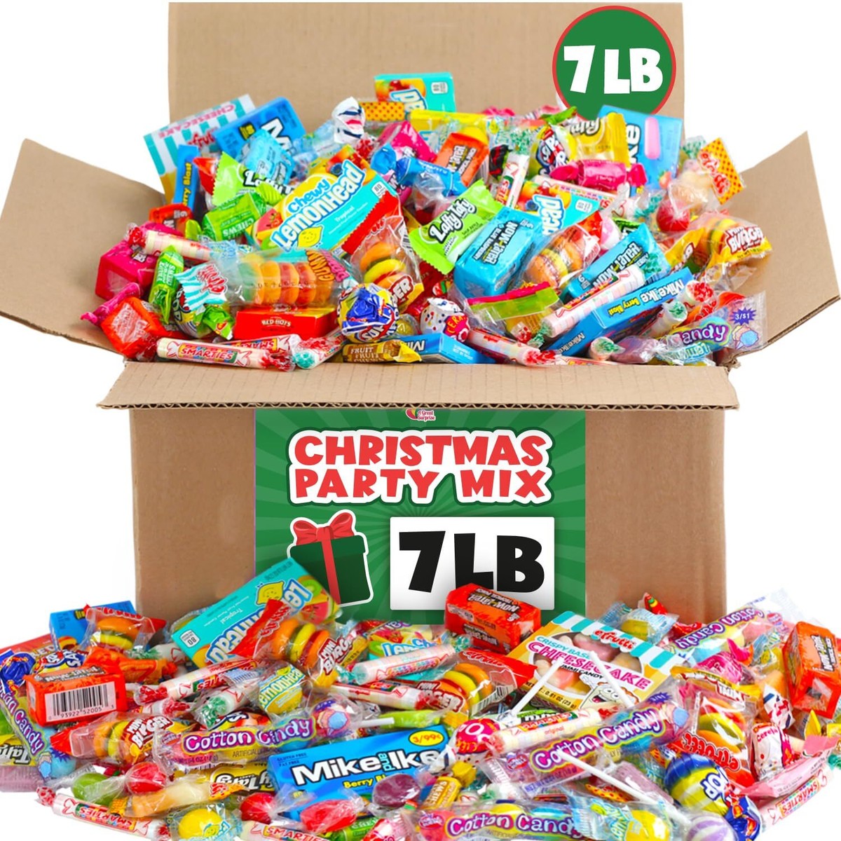 Assorted Candy Mix - 7 Pound BOX - Individually Wrapped Candies