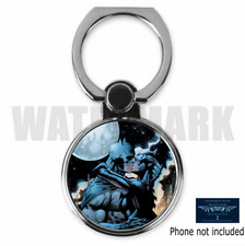 BATMAN  CATWOMAN COMIC STRIP ART CUSTOM METAL PHONE RING STAND GRIP