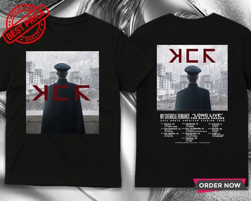 NEW!! My Chemical Romance The Black Parade 2025 Tour T-Shirt