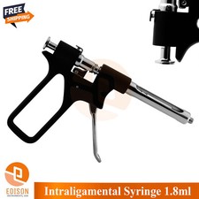 Dental Anesthetic Injector Gun Style Intraligamental Pistol Tralig Syringe 1.8ml
