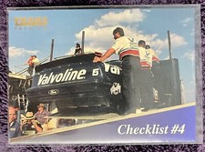 1994 Traks Premium Checklist #4 Card #100
