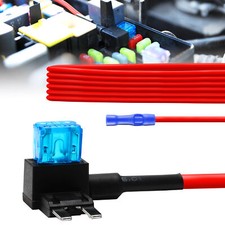 Drl Adapter Harness 2 X 15a Mini Fuse Led Headlights For Jeep Wrangler Jk Cj Tj