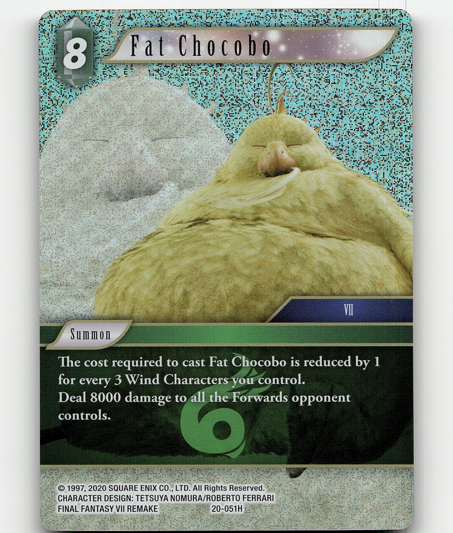 final fantasy mtg fat chocobo Summon: add a lore counter FOIL - Final Fantasy -