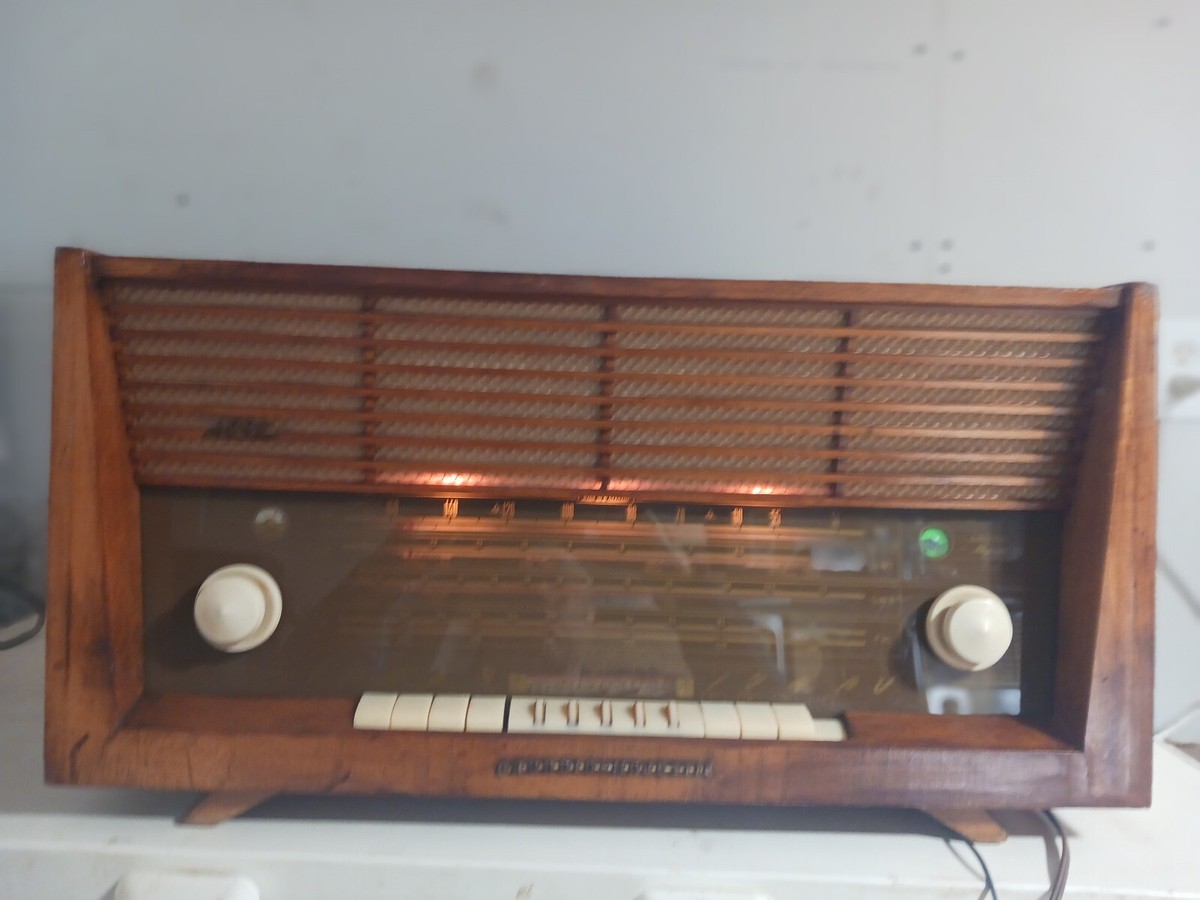 High End Grundig 4095 German Tube Radio | eBay
