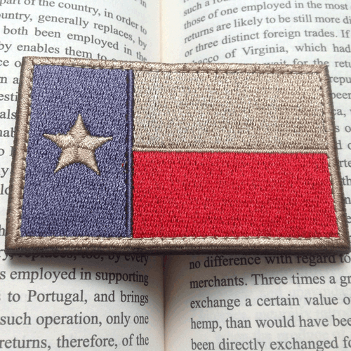 TEXAS TX STATE FLAG USA ARMY TACTICAL MILITARY BADGE FOREST PATCH - Picture 2 of 6