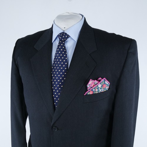 Mens Charcoal Blazer 48R UK Size Dark Grey Sport Coat Jacket - Picture 10 of 12