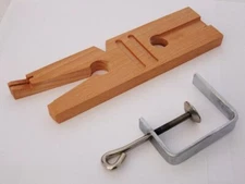 Multipurpose Bench Pin V-Slot With Ring Cutting Jig And Clamp 