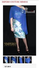 Abito corto cerimonia donna Impero Couture taglia 42