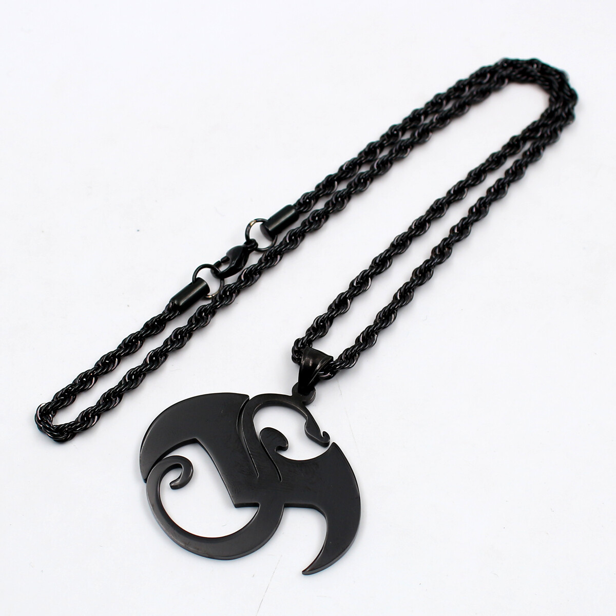 Men ICP Strange Music Dragon Charms Stainless Steel Pendant Necklace w ...