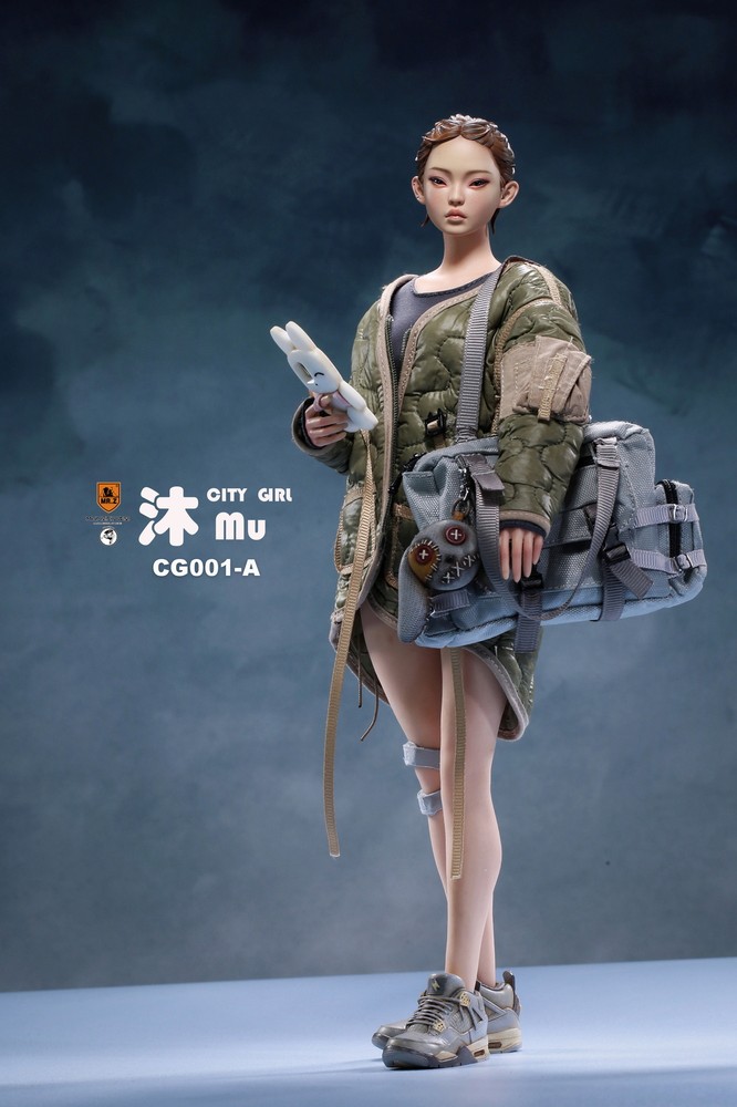 1/6 Mr.Z Model Studio CG001 City Girl Mu/Bing Female Action Figure