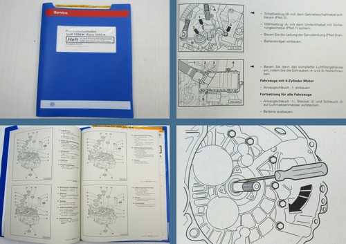 Reparaturleitfaden VW Golf 4 1J  5 / 6-Gang Schaltgetriebe 02M 4WD DRV EEJ