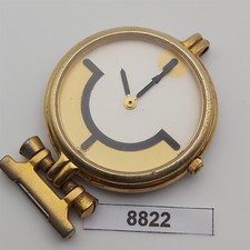 PROJECT TO FIX BULOVA GOLD PLATE QUARTZ MENS DRESS WATCH BVT08822
