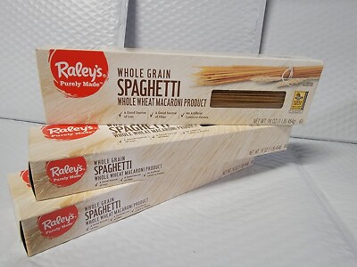 Whole Grain Pasta  Spaghetti Durum Wheat Flour Lot 1-20 LBS BULK PANTRY