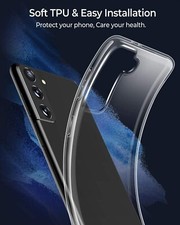 RANVOO Crystal Clear Case Designed for Samsung Galaxy S21 5G (6.2 inch), Ultra-t