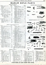 1941 Print Ad of Marlin Model 1897 39 20 20S 20A 29 37 47 18 25 Rifle Parts List